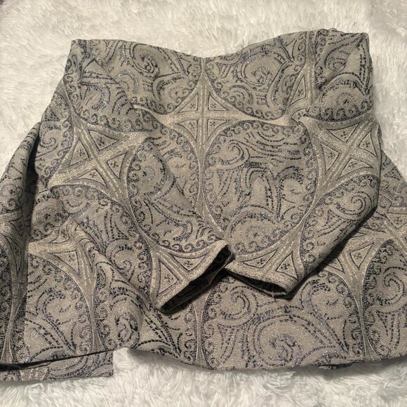 Chico's beautiful lined size 2 metallic sparkle jacket - Picture 3 of 5